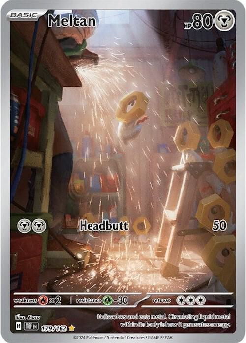 Meltan 179/162 Holofoil SV05: Temporal Forces