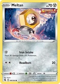 Meltan | 188/264 | Reverse Holofoil | SWSH08: Fusion Strike