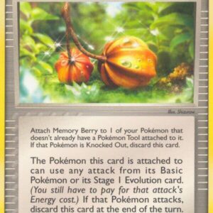Memory Berry 80/100 Reverse Holofoil Crystal Guardians