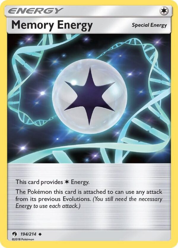 Memory Energy 194/214 Normal SM – Lost Thunder