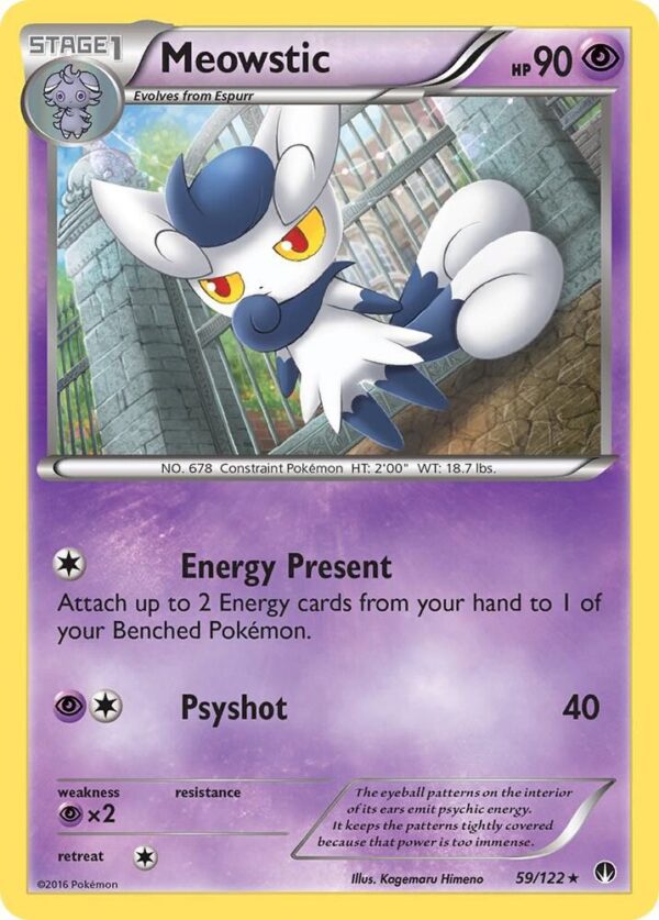 Meowstic 59/122 Normal XY – BREAKpoint