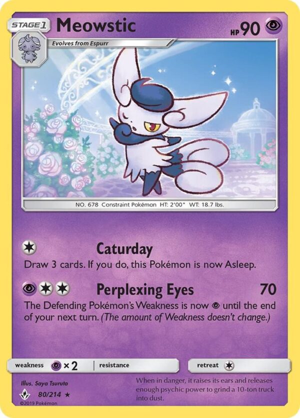 Meowstic 80/214 Normal SM – Unbroken Bonds