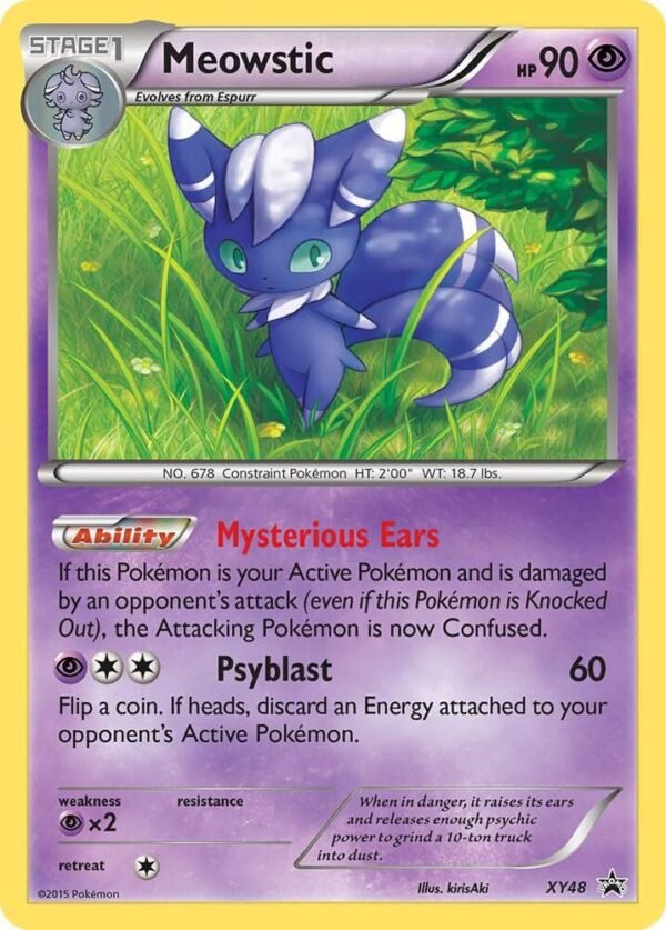 Meowstic XY48 Holofoil XY Promos Meowstic XY48 Holofoil XY Promos