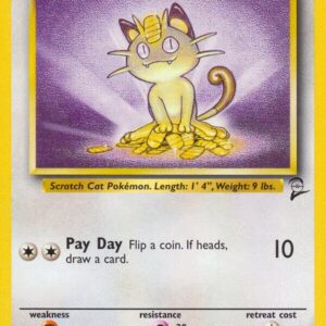 Meowth 080/130 Normal Base Set 2 Meowth 080/130 Normal Base Set 2