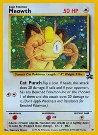 Meowth | 10/53 | Holofoil | WoTC Promo