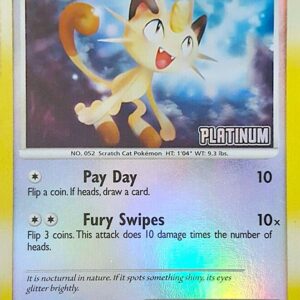 Meowth 106/146 [Platinum] Reverse Holofoil Burger King Promos