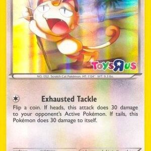 Meowth 53/83 (Toys R Us Promo) 053/083 Holofoil Miscellaneous Cards & Products Meowth 53/83 (Toys R Us Promo) 053/083 Holofoil Miscellaneous Cards & Products
