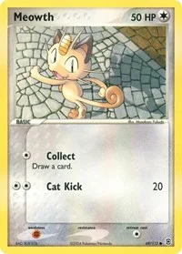 Meowth | 69/112 | Normal | FireRed & LeafGreen