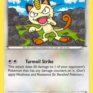 Meowth 74/124 Normal XY – Fates Collide Meowth 74/124 Normal XY – Fates Collide