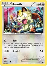 Meowth | 88/114 | Normal | XY - Steam Siege