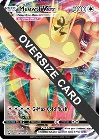 Meowth VMAX | SWSH005 | Holofoil | Jumbo Cards