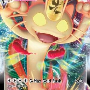 Meowth VMAX SWSH005 Holofoil SWSH: Sword & Shield Promo Cards