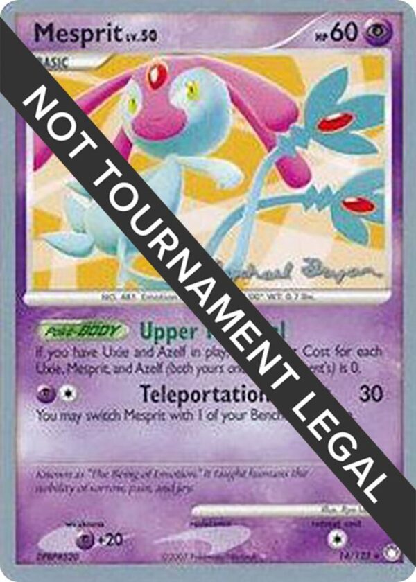 Mesprit 2010 (Mychael Bryan) 14/123 Normal World Championship Decks