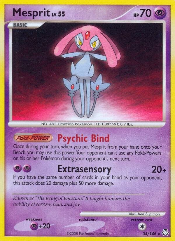 Mesprit 34/146 Normal Legends Awakened