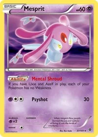 Mesprit | 37/101 | Holofoil | Plasma Blast