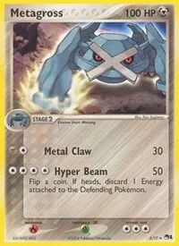 Metagross | 002/017 | Holofoil | POP Series 1