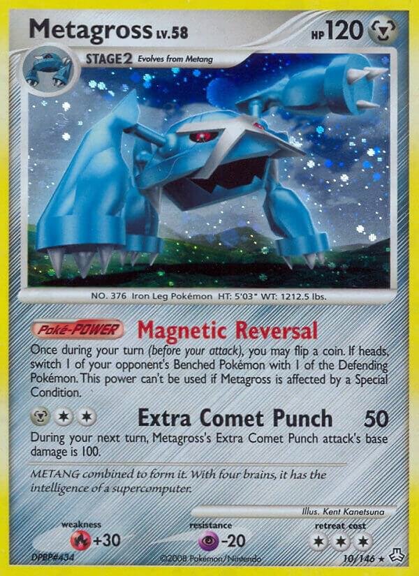 Metagross 10/146 Reverse Holofoil Legends Awakened Metagross 10/146 Reverse Holofoil Legends Awakened