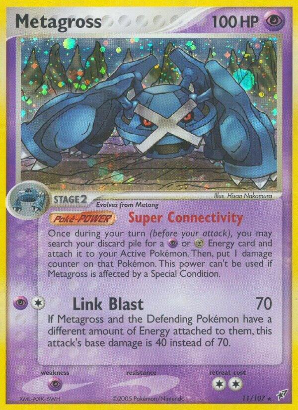 Metagross 11/107 Holofoil Deoxys