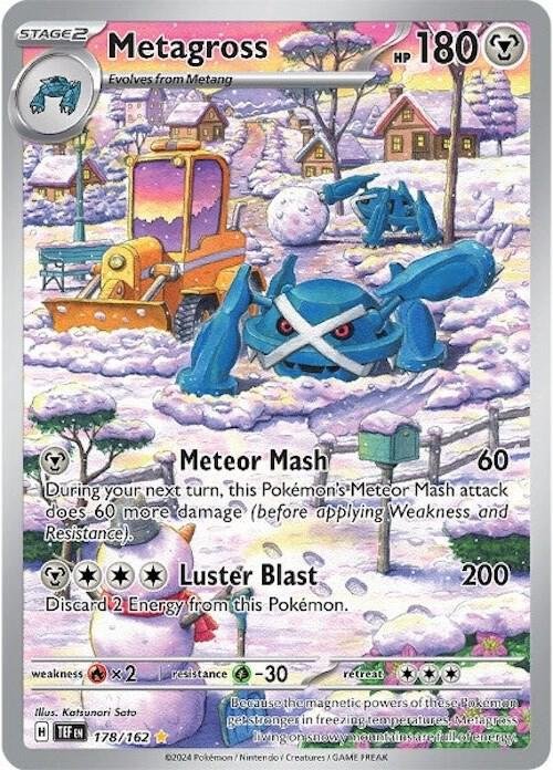 Metagross 178/162 Holofoil SV05: Temporal Forces