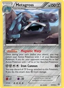 Metagross | 49/98 (XY Ancient Origins) | 049/098 | Holofoil | Deck Exclusives