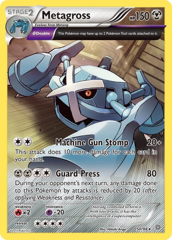 Metagross (50) 50/98 Reverse Holofoil XY – Ancient Origins