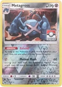 Metagross | 95/168 (Pokemon League) | 095/168 | Reverse Holofoil | League & Championship Cards