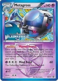 Metagross | BW75 (Team Plasma) (Prerelease) | Holofoil | Black and White Promos