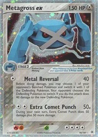Metagross ex | 95/101 | Holofoil | Hidden Legends Metagross ex | 95/101 | Holofoil | Hidden Legends