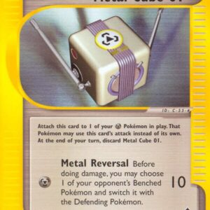 Metal Cube 01 129/147 Reverse Holofoil Aquapolis