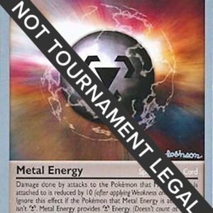 Metal Energy (130) 2008 (Tristan Robinson) 130/132 Normal World Championship Decks