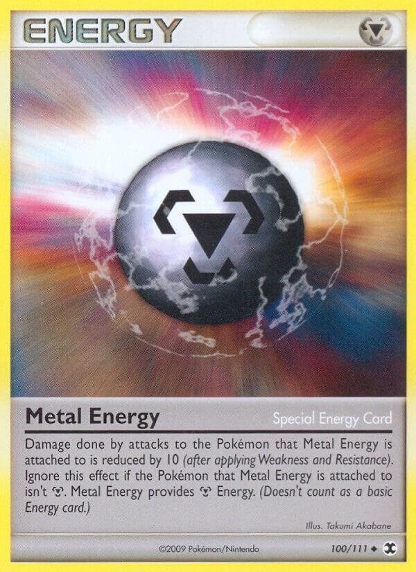 Metal Energy (Special) 100/111 Reverse Holofoil Rising Rivals Metal Energy (Special) 100/111 Reverse Holofoil Rising Rivals