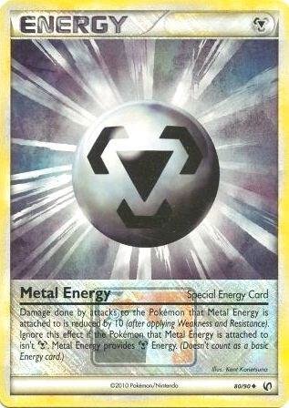 Metal Energy (Special) 80/90 (League Promo) 080/090 Reverse Holofoil League & Championship Cards