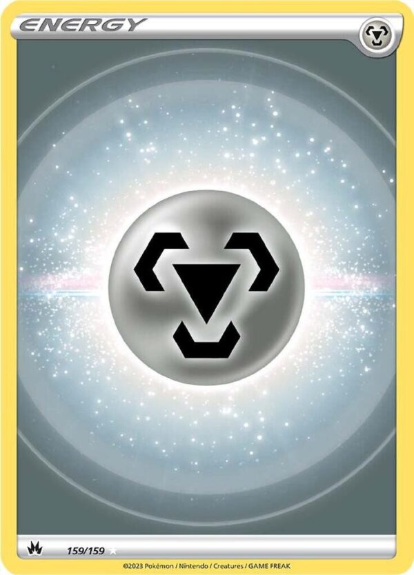 Metal Energy (Texture Full Art) 159/159 Holofoil Crown Zenith