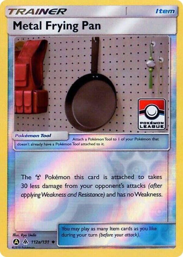 Metal Frying Pan 112a/131 (Pokemon League) Reverse Holofoil League & Championship Cards Metal Frying Pan 112a/131 (Pokemon League) Reverse Holofoil League & Championship Cards