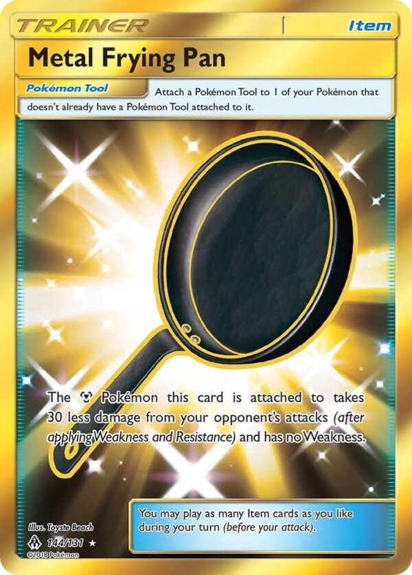 Metal Frying Pan (Secret) 144/131 Holofoil SM – Forbidden Light