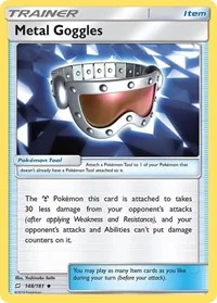 Metal Goggles | 148/181 | Reverse Holofoil | SM - Team Up