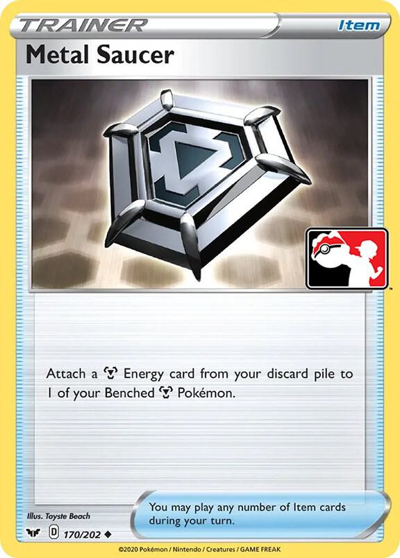 Metal Saucer 170/202 Normal Prize Pack Series Cards