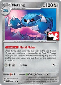 Metang | 114/162 | Normal | Prize Pack Series Cards