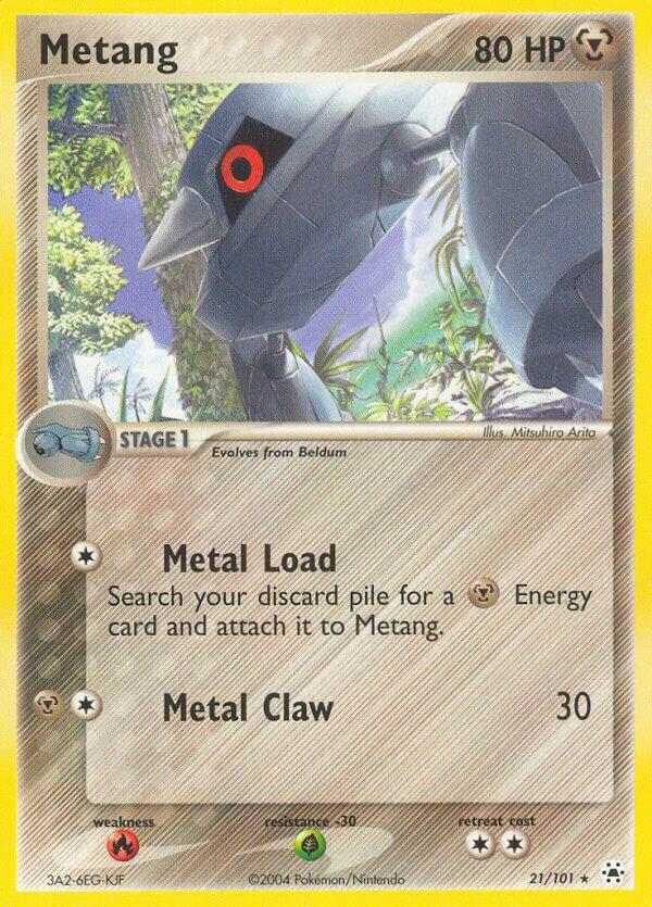 Metang 21/101 Reverse Holofoil Hidden Legends Metang 21/101 Reverse Holofoil Hidden Legends