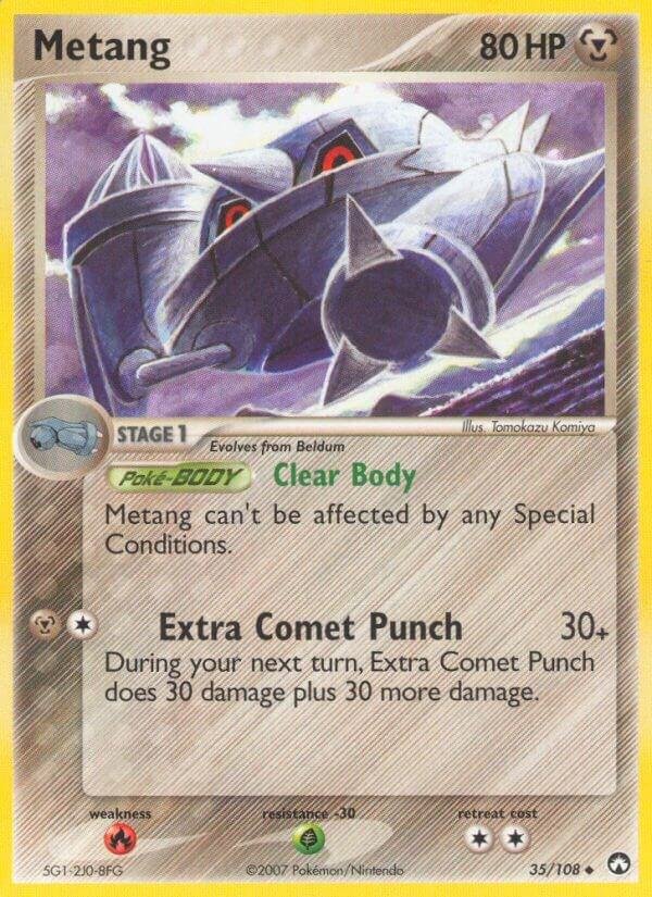 Metang 35/108 Reverse Holofoil Power Keepers Metang 35/108 Reverse Holofoil Power Keepers