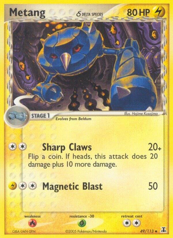 Metang (Delta Species) 49/113 Reverse Holofoil Delta Species Metang (Delta Species) 49/113 Reverse Holofoil Delta Species