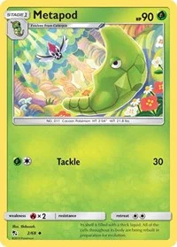 Metapod | 2/68 | Normal | Hidden Fates