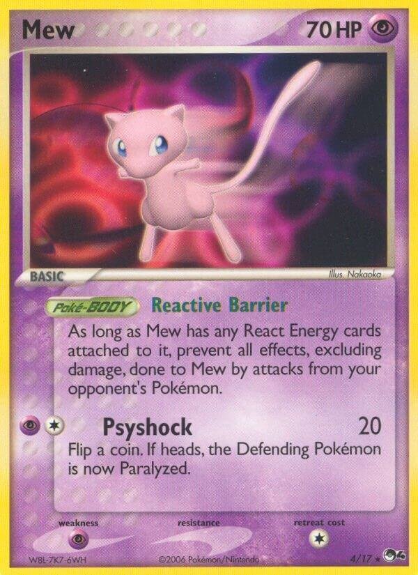 Mew 004/017 Normal POP Series 4