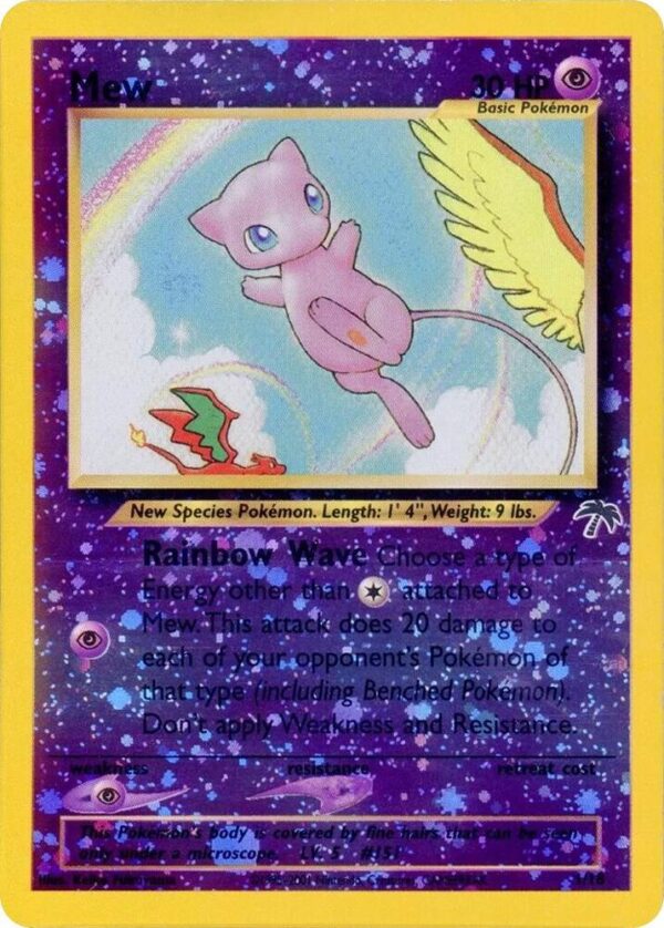 Mew 01/18 Reverse Holofoil Southern Islands