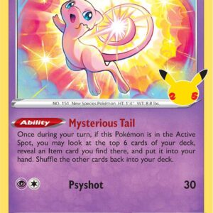 Mew 011/025 Holofoil Celebrations