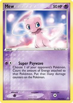 Mew 111/110 (Non-Holo DVD Promo) Normal Miscellaneous Cards & Products