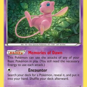 Mew 29/124 Reverse Holofoil XY – Fates Collide Mew 29/124 Reverse Holofoil XY – Fates Collide