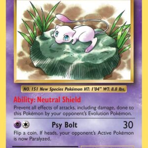 Mew 53/108 Holofoil XY – Evolutions
