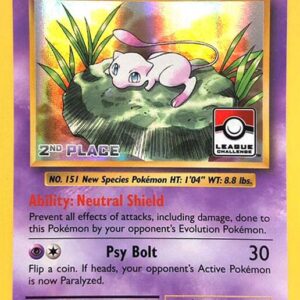 Mew 53/108 (League Challenge) [2nd Place] 053/108 Holofoil League & Championship Cards