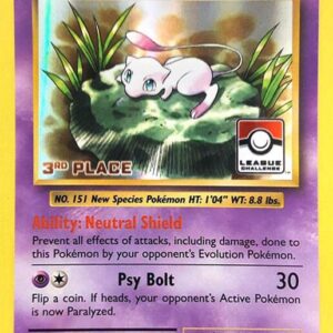 Mew 53/108 (League Challenge) [3rd Place] 053/108 Holofoil League & Championship Cards